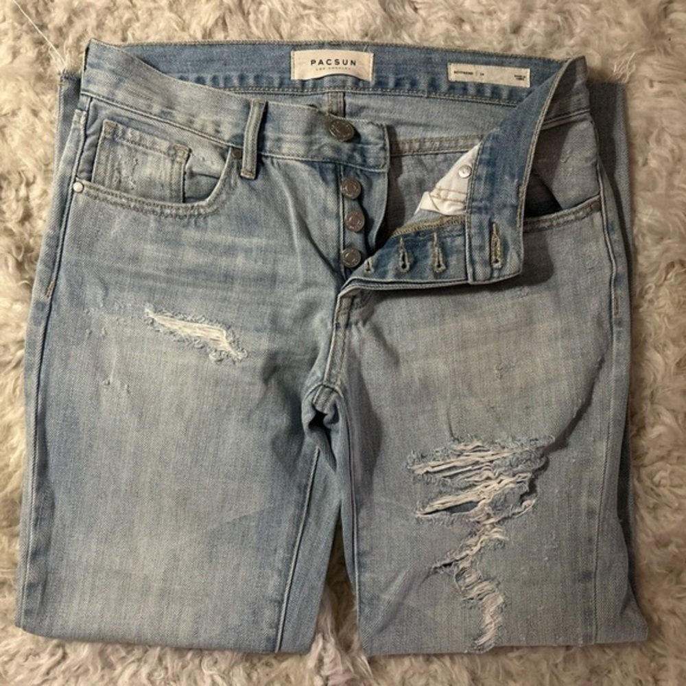 Never worn, Pacsun boyfriend jeans, size 24 - Picture 4 of 8